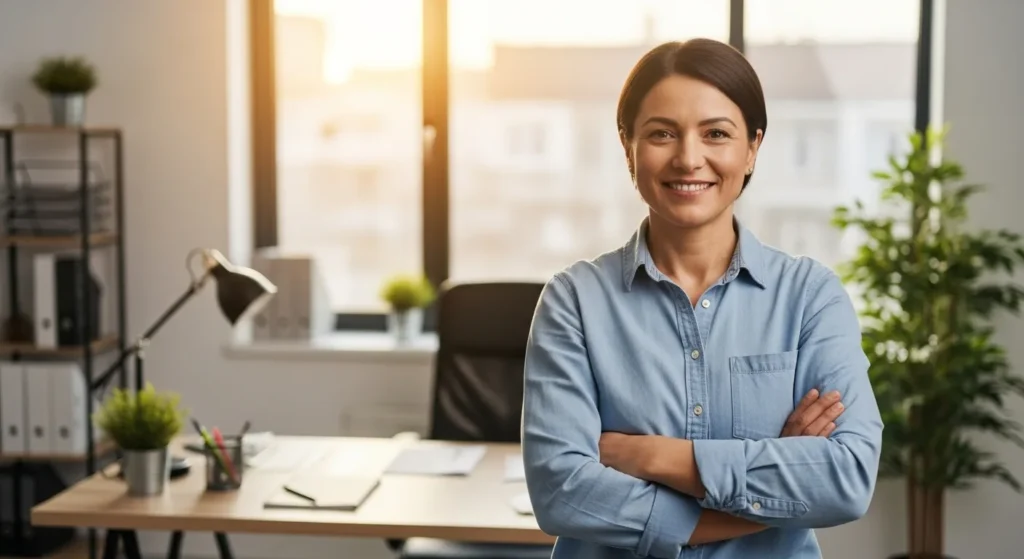 Business Heretic - Confident business owner who has taken control of their client relationships
