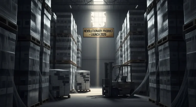 Business Heretic - Abandoned product warehouse with unsold inventory